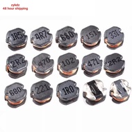 10pcs CD75 SMD Power Inductor 1R0 1R5 2R2 3R3 4R7 6R8 100 150 220 330 470 680UH UH MH 101 102 222 10