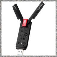 (HAJR) AX5400 WiFi6E Adapter 5400Mhz USB3.0 Adapter 2.4G/5G/6Ghz WiFi Adapter WPA3 802.11AX Wireless