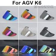 Helmet Visor For AGV Motorcycle Helmets Night Vision Visor Lens Case For AGV K6 Helmet Lens Windshie