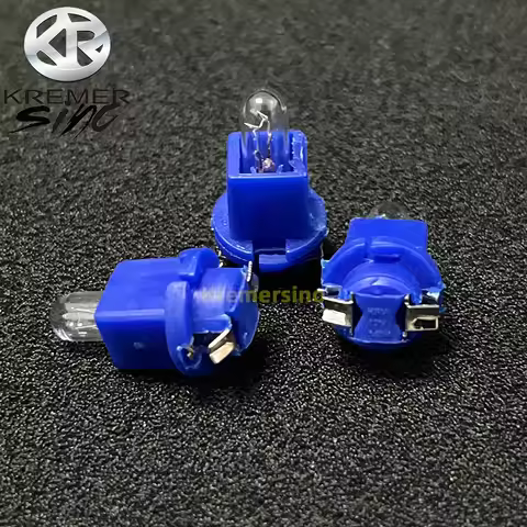 10pcs Bulbs Lamps for Audi Mercedes Benz BMW Opel Volvo Dashboard Instrument 24V 1.2W / 12V 1.8W Blu