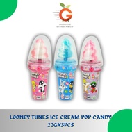 [GreenshineSG]LOONEY TUNES ICE CREAM POP CANDY 22GX3PCS/6PCS