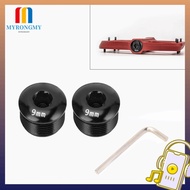 MYRONGMY 2PCS Cycle Pedal Dust Cap, M14 Thread Lightweight Cycle Pedal Dust Cover, Durable Aluminum 