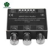 XY-E30H 2.1 Channel  5.1 Audio Power Amplifier Board Module High and Low 15Wx2+30W Subwoofer Amplifi
