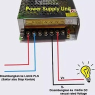 Travo 10A 12V 10 Ampere Amper Led Strip Power Supply 12V Adaptor Trafo