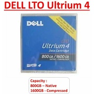 DELL ULTRIUM 4 800GB/1600GB LTO TAPE CARTRIDGE