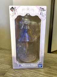 ＜LAST ONE＞ 日版 一番賞 全新未開封 SF到付即減＄20 買任何兩盒累減＄40 如此類推 合併發貨 B賞 從零開始的異世界生活 愛蜜莉雅 Emilia Figure 