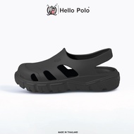 Hello Polo รองเท้ารัดส้น รองเท้าแตะผู้ชาย และผู้หญิง รองรับแรงกระแทกได้ดี รุ่น HP8035 Siza 36-45
