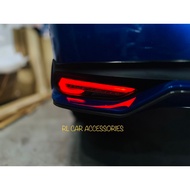 Toyota Vios ncp151 rear bumper led reflector lamp light 2018 2019 2020 2021 2022 fog tail foglight f