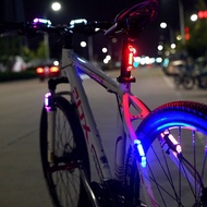 Bicycle Tail Light Road Bike Rear Tail Light Mountain Bike Night Riding Light Bicycle Riding Light B
