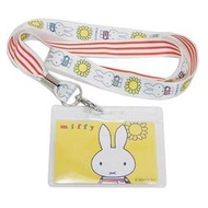 現貨 日本 miffy 米飛兔 票卡夾 票夾 手機繩帶 掛繩 證件掛套 證件套夾 識別證套夾 IC卡
