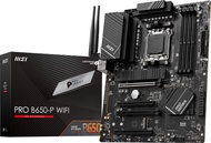 MSI PRO B650-P WiFi ProSeries Motherboard (AMD AM5, ATX, DDR5, PCIe 4.0, M.2, SATA 6Gb/s, USB 3.2 Ge