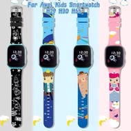 For Awei Kids Smartwatch H29 H30 H66 Strap H66 Strap Silicone Cartoon Pattern Strap