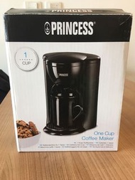全新 PRINCESS one cup coffee maker 咖啡機