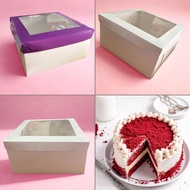 12x12x6 Cake Box 10pcs with Window