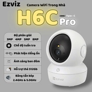 (GIFT single cam + card) Ezviz Dual WiFi Indoor Camera H6C Pro 3MP/4MP/5MP/8MP–Stable Connection