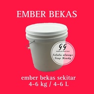 USED BUCKETS Around 4 - 6 Liters 4 - 6 KG