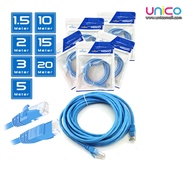 Infineo Cat6 Cat6e Network Cable LAN Cable RJ45 Ethernet Connector 1.5Meter/2Meter/3Meter/5Meter/10M