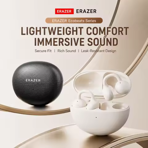 Lenovo ERAZER EX501 Pro Open Ear Wireless Earbuds Bluetooth 6.0 TWS Clip-on Sport Gaming HiFi Stereo