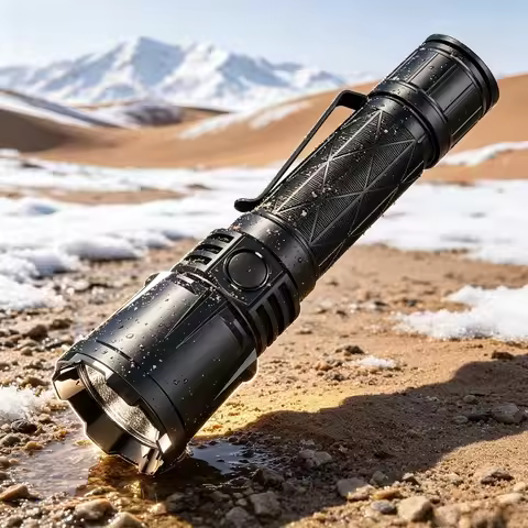 Klarus XT21X Pro Military Tactical Flashlight 4000 Lumens Rechargeable Police Torch Light for Self D