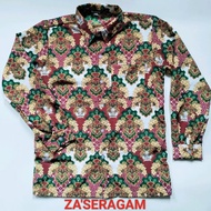 BATIK SD NEGERI-BATIK SD NASIONAL-BATIK SERAGAM SEKOLAH SD-MOTIF BUNGA MELATI