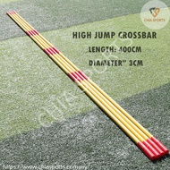 High Jump Crossbar 400cm FRP Palang Tiang Lompat Tinggi Olympic Sport Track and Field Equipment Athl