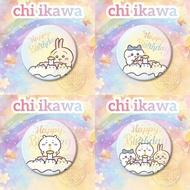 Chiikawa Birthday Cute Birthday Gift Girlfriend Girlfriend Girlfriend Tinplate Laser Bar L6DA