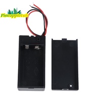 [Pineapplecub] 9V Volt PP3 battery holder box dc case w/ wire lead on/off switch cover
 [New]