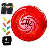 Responsive Yoyo D1 GHZ,Professional Looping Yoyos for Kids Beginner with Yoyo Strings+Finger +Yoyo B