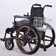 老人电动轮椅全自动轮椅车老年代步车充电轮椅残疾人电轮椅可折叠Elderly electric wheelchairs, fully automatic wheelchairs, old age20240508
