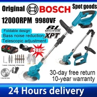 Bosch Lawn mower 9980VF Battery Multifunction Mesin Rumput Cordless fold Pemotong rumput grass cutte