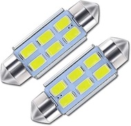 QASULER 2Pcs C5W 39mm Canbus License Number Plate Light LIGHT Bulbs, for, 3 5 Series E36 E46 E34 E39