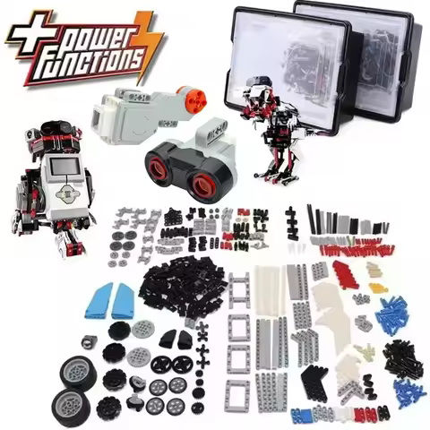 EV3 45544 MOC Building Blocks Parts Pack Fit For Robot 45560 Core Set 9898 Assembly Parts DIY Educat