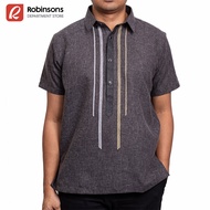 Obra ni Juan Inno Fit  Polo Barong   - Dark Gray