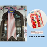 90CM x 360CM Flag Bendera Polyster