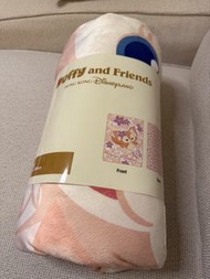 香港迪士尼 Duffy and Friends Linebell 毛毯