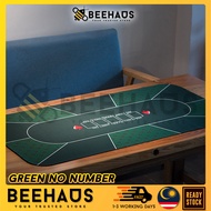 BEEHAUS Casino Poker Table Mat | Texas Holdem Mat Poker Mat Game Tablecloth Mat High Quality Non-Sli