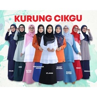 ELLEZAHRAA CIKGU BAJU KURUNG UNIFORM NURSING BAJU KURUNG, BAJU MUSLIMAH WEAR BAJU KURUNG MODEN PBSM PENGAKAP