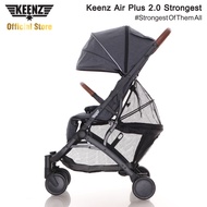 Keenz Air Plus 2.0 Strongest Compact Stroller + $160 Freebies (Newborns till 30kg, World Largest Basket, The Original) - Designed and Engineered in Korea &amp; Germany