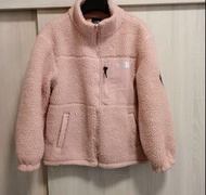 The North Face 粉色毛絨外套