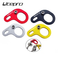 Litepro Magnet Adapter 412 Bicycle Aluminum Alloy Magnetic Conversion Buckle For Dahon Folding Bike
