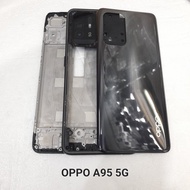 Kesing Housing Casing Fullset Oppo A95 5g frame + bezel + backdoor