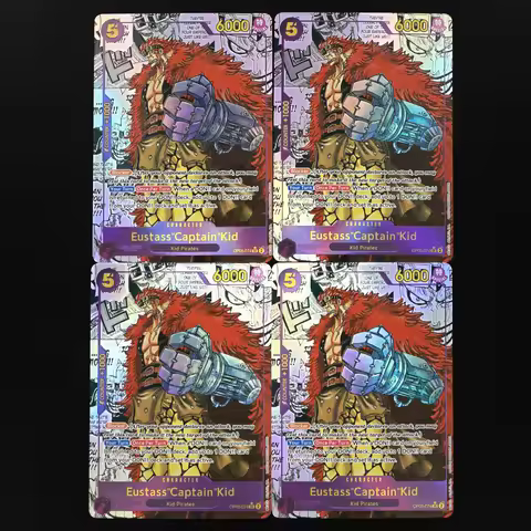 One Piece TCG OPCG English Kid Manga Card OP05-074 Kid 5 Cost Purple Kid Textured Foil Card