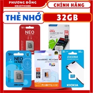 HIKVISION, RABITCAM, KIOXIA, SANDISK 32GB MEMORY CARD SPECIALIZED FOR WIFI CAMERA, IP CAMERA - GENUI