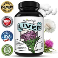 Liver supplement supported by milk thistle, artichoke and dandelion root, healthy liver function for men and women, natural detoxification cleaning capsule to enhance immune system remission - 120 capsules