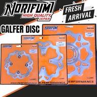 NEW ARRIVAL NORIFUMI DISC BRAKE PLATE FRONT REAR PIRING DISK DEPAN BELAKANG 190MM 245MM 267MM GALFER