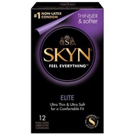 1 BOX ISI 12PCS SKYN Elite Non-Latex Condom Kondom