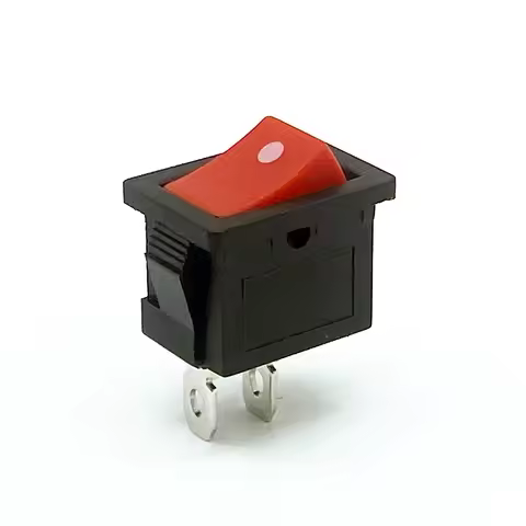 5Pcs/Lot Push Button Mini Switch 6A-10A 110V 250V KCD1 2Pin Snap-in On/Off Rocker Switch 5PCS/Lot 21