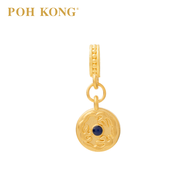 POH KONG 999/24K Yellow Gold NeZha (灵珠) Pendant