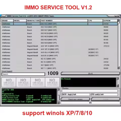 2025 hot sell! Newest selling Edc 17 IMMO SERVICE TOOL V1.2 PIN Code and Immo off Works without Regi