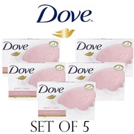 ( Set of 5 ) Dove Soap (Pink/Rosa) 135g